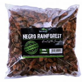 Terrario Negro Rainforest 5l 500g - podłoże zrębki kokosa